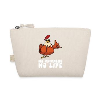 Pas de vie sans poulets - Trousse biologique - nature - Devant