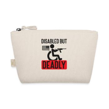 2nd Amendment Gun Lover Pro Gun Control - Organic Pouch - nature - Front