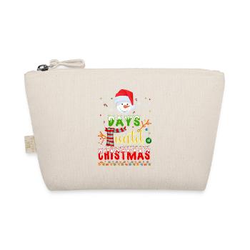 Days until Christmas Norwegian pattern - Organic Pouch - nature - Front