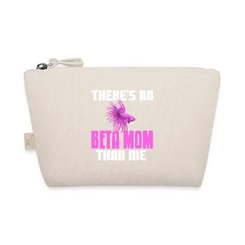 Il n’y a pas de bêta maman que moi drôle de t-shirt cadeau - Trousse biologique - nature - Devant
