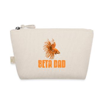 Vintage Fishing Designs BETA Dad T-Shirt Present - Organic Pouch - nature - Front