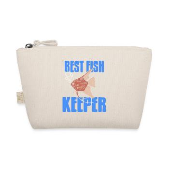 Meilleur poissonnier Cool Ichthyophile T-Shirt - Trousse biologique - nature - Devant