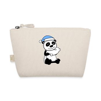 Panda Baby - Bio-Täschchen - Natur - Vorne