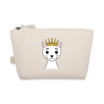 Chat avec couronne - Angora turc avec couronne - Trousse biologique - nature - Devant