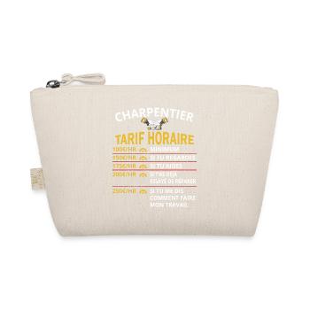 Tarif Horaire Charpentier Cadeau pour Charpentier - Trousse biologique - nature - Devant