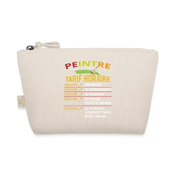 Tarif horaire peintre cadeau pour peintres - Trousse biologique - nature - Devant