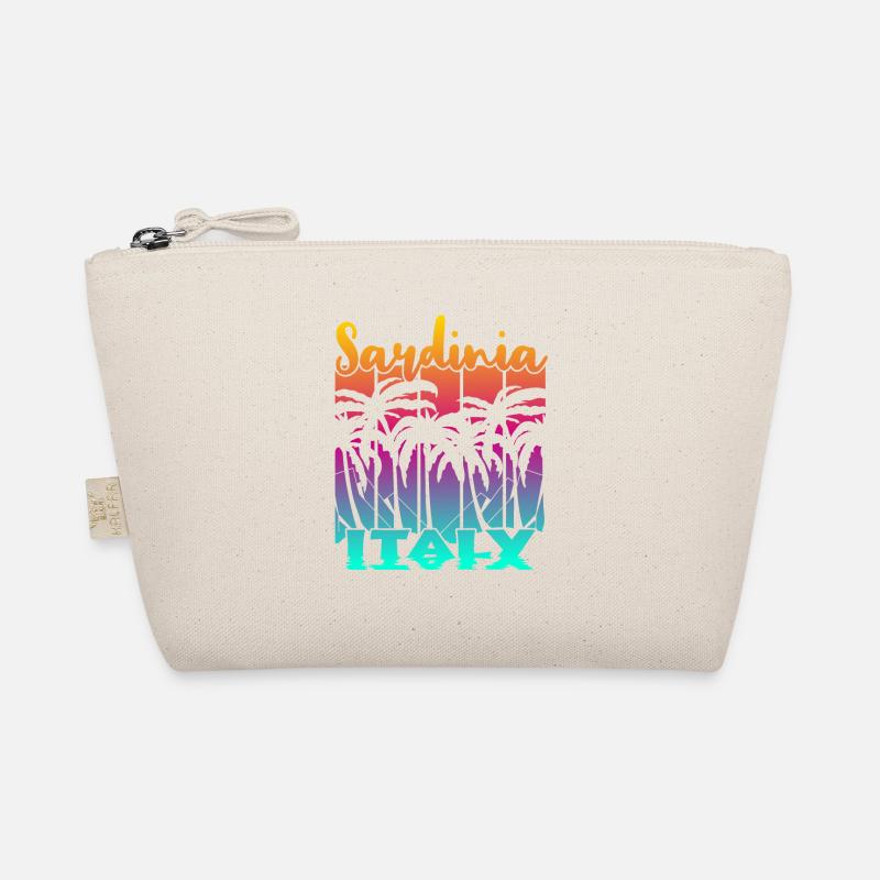 Vintage Sardinia Italy Sunset Organic Pouch