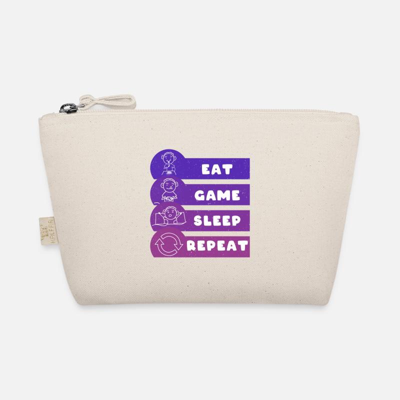 Eat Game Sleep Repeat Bio-Täschchen