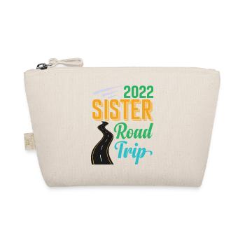 2022 Sister Road Trip Vacances Filles Rétro Vintage - Trousse biologique - nature - Devant
