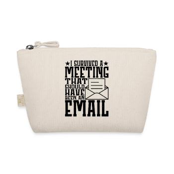 I Survived Another Meeting 11 - Bio-Täschchen - Natur - Vorne