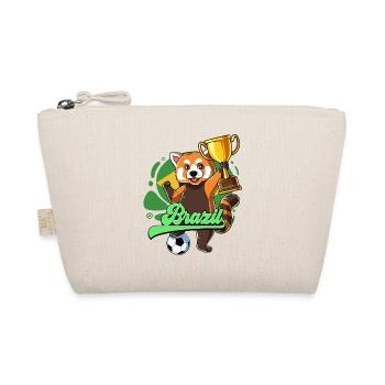Brésil Football - Trousse biologique - nature - Devant