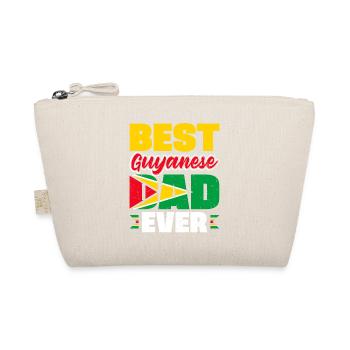 Guyana Guyana Guyana Flag Meilleur père guyanais jamais - Trousse biologique - nature - Devant