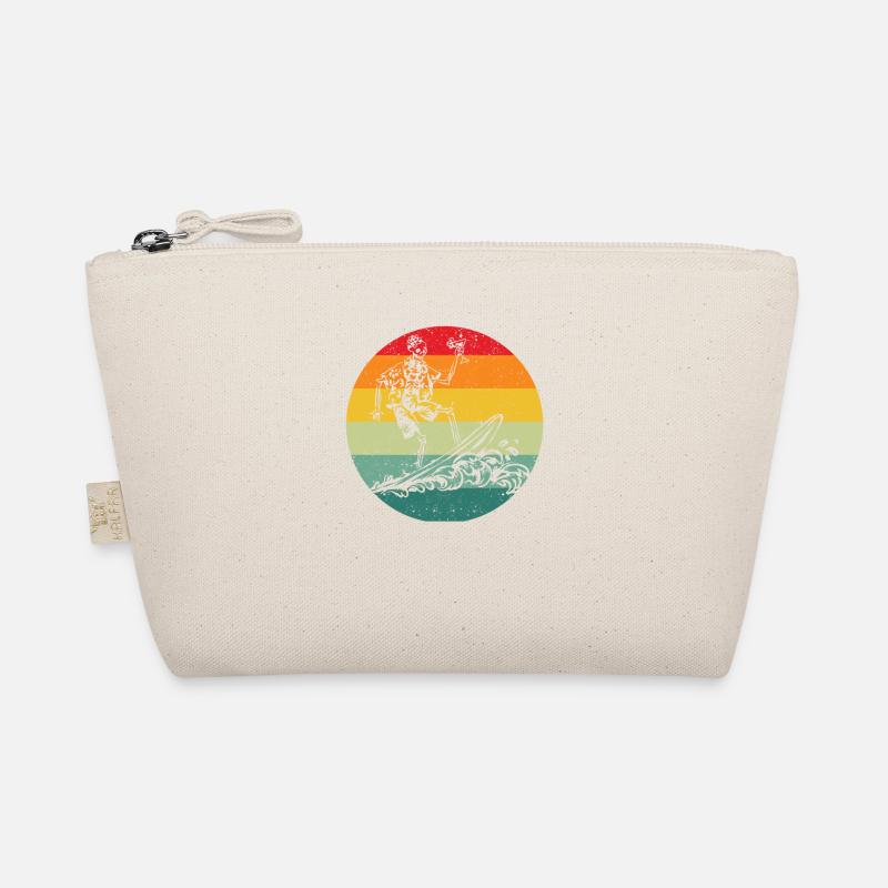 Hawaii Surfer Skeleton Halloween Beach Effrayant Trousse biologique