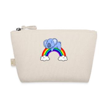 Rainbow Koala - Organic Pouch - nature - Front