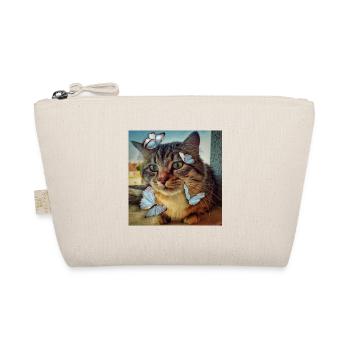 Most beautiful cat in the world n°2 - Organic Pouch - nature - Front