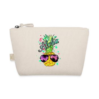Ananas Aloha avec lunettes de soleil - Trousse biologique - nature - Devant