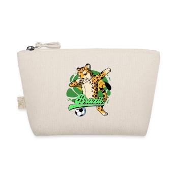 Brésil Football - Trousse biologique - nature - Devant