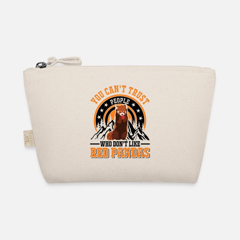 Red Panda Gift Cat Bear Organic Pouch