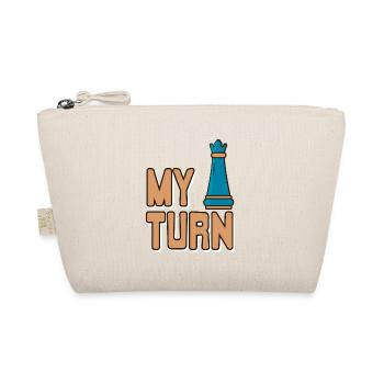 My Turn Awesome Chess Design For Chess Players - Bio-Täschchen - Natur - Vorne