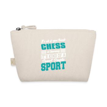 It's OK If You Think Chess Is Boring Funny Tee - Bio-Täschchen - Natur - Vorne