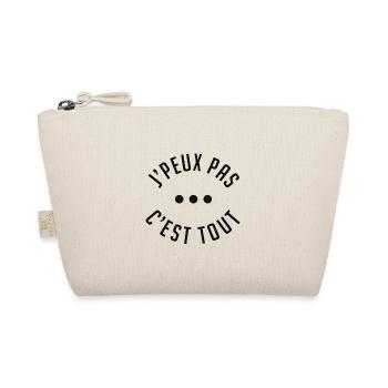 j peux pas c est tout - Trousse biologique - nature - Devant