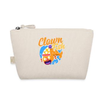 Circus Performer Clown Fish Funny - Bio-Täschchen - Natur - Vorne