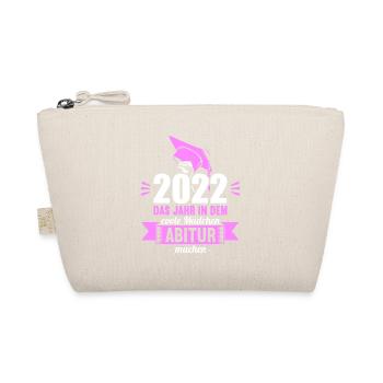 Abitur Gymnasium Damen und Herren Abi 2022 - Bio-Täschchen - Natur - Vorne