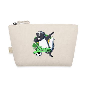 Brésil Football - Trousse biologique - nature - Devant