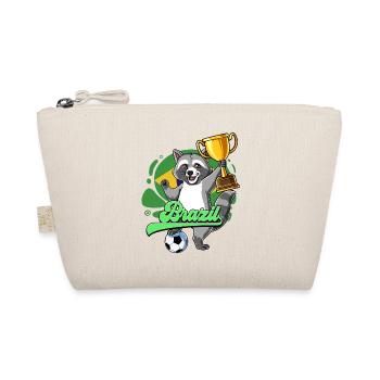 Brésil Football - Trousse biologique - nature - Devant