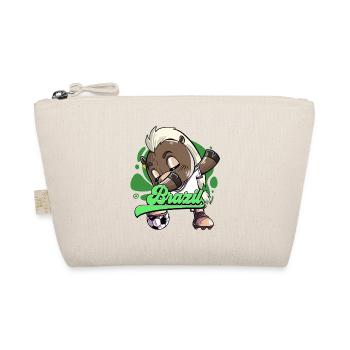 Brésil Football - Trousse biologique - nature - Devant