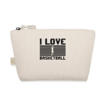 J’adore le basket - Trousse biologique - nature - Devant