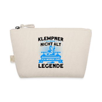 Sanitär Klempner Anlagenmechaniker Geschenk - Bio-Täschchen - Natur - Vorne