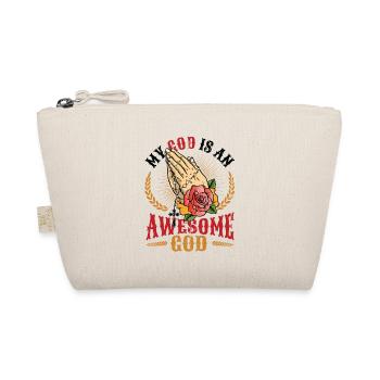 My God is a great God. - Organic Pouch - nature - Front