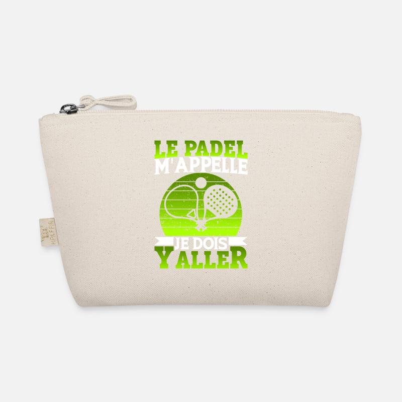 Le padel m'apelle, je dois y aller | Logo & dessin Trousse biologique