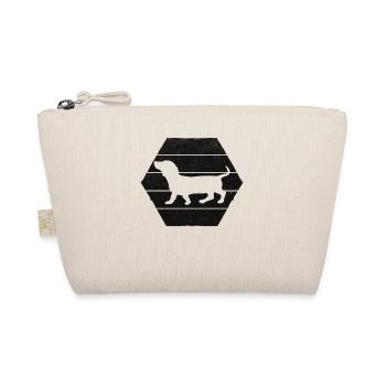 Teckel Chien Nice Teckel Amoureux - Trousse biologique - nature - Devant