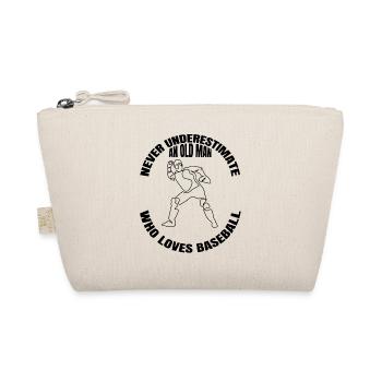 Baseball Baseball Game Baseball Lover Gift - Organic Pouch - nature - Front