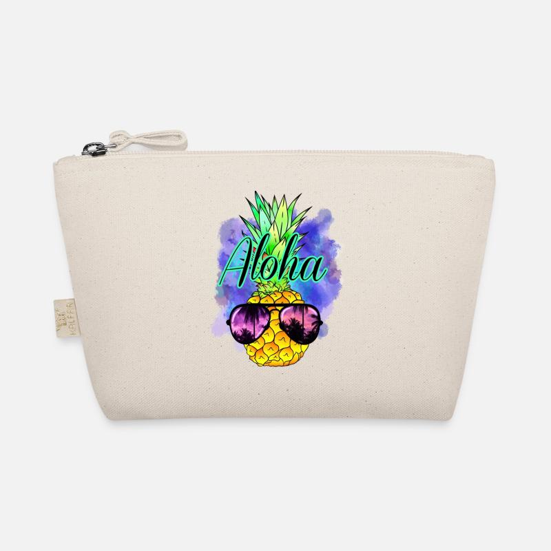 Aloha Ananas - Bio-Täschchen - Natur