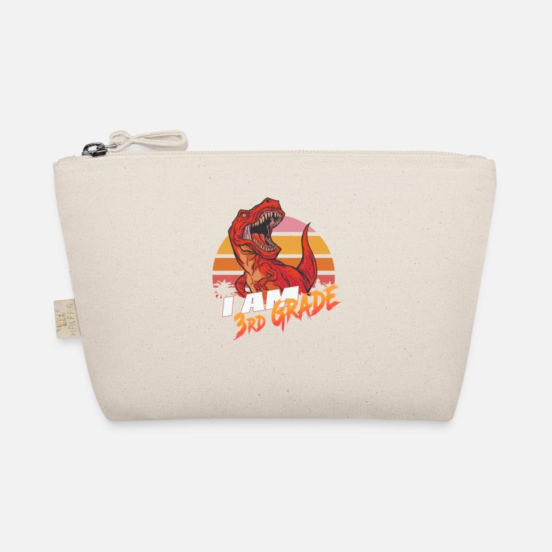 I am 3rd Grade, Second Grader - T-REX Organic Pouch