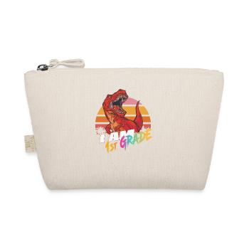 I AM 1st Grade, First Grader - Organic Pouch - nature - Front