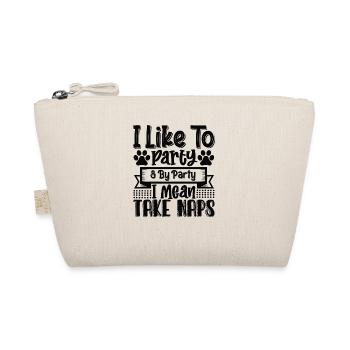 J’aime la fête avec la fête, je veux dire la sieste - Trousse biologique - nature - Devant