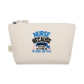 Infirmière parce que super-héros n’est pas un titre - Trousse biologique - nature - Devant