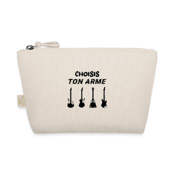 Choisis Ton Arme Guitare Humour Guitariste - Trousse biologique - nature - Devant