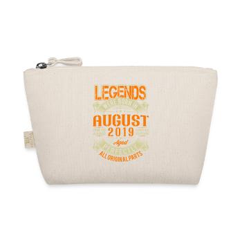 2019 August Birthday Legend - Organic Pouch - nature - Front