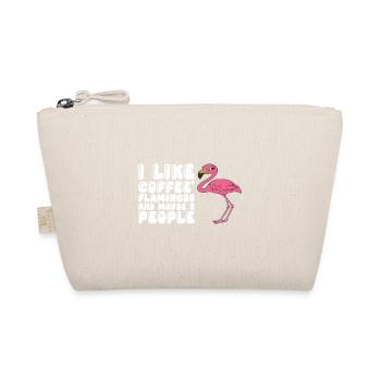 Drôles de graphismes flamants roses - Trousse biologique - nature - Devant