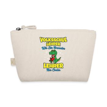 Volksschullehrer Volksschule Lehrkraft Lehrer - Bio-Täschchen - Natur - Vorne