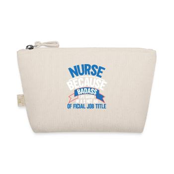 Nurse because hero is not a title - Organic Pouch - nature - Front