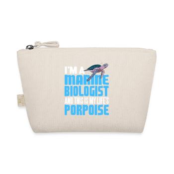 Marine Biologist & This Is My Life's Porpoise - Bio-Täschchen - Natur - Vorne