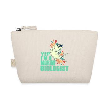 Yep I'm A Marine Biologist Retro Designs Present - Bio-Täschchen - Natur - Vorne