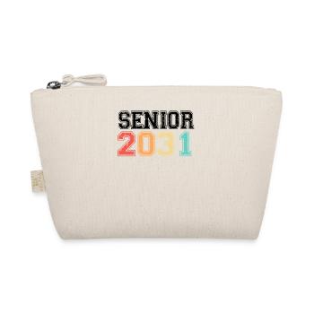Senior 2031 Retro Jahrgang - Bio-Täschchen - Natur - Vorne