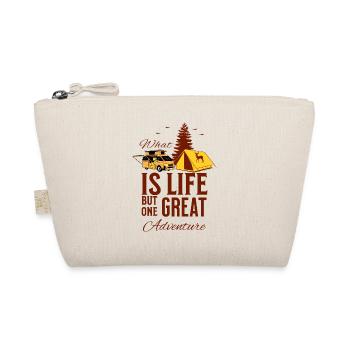 what is life but one great adventure? - Trousse biologique - nature - Devant